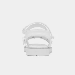 Walkright Florian Girls White Flower Sandal