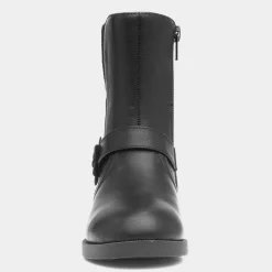 Walkright Frances Girls Black Ankle Boot