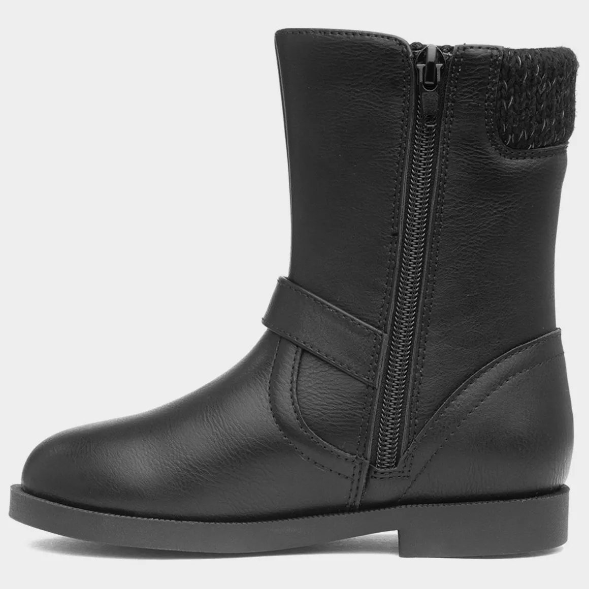 Walkright Frances Girls Black Ankle Boot