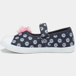 Walkright Girls Multi Easy Fasten Canvas