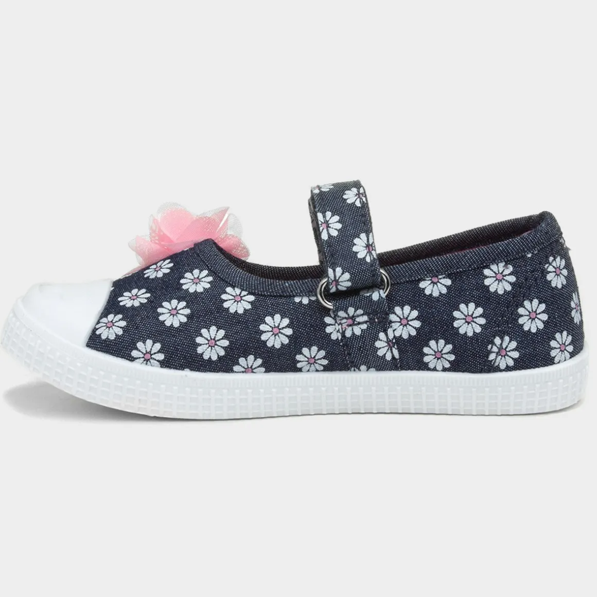 Walkright Girls Multi Easy Fasten Canvas