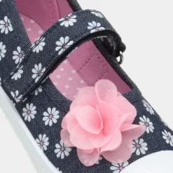 Walkright Girls Multi Easy Fasten Canvas