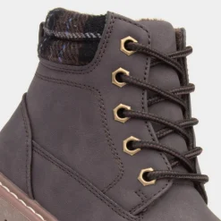 Walkright Jimmy Boys Brown Lace Up Boots