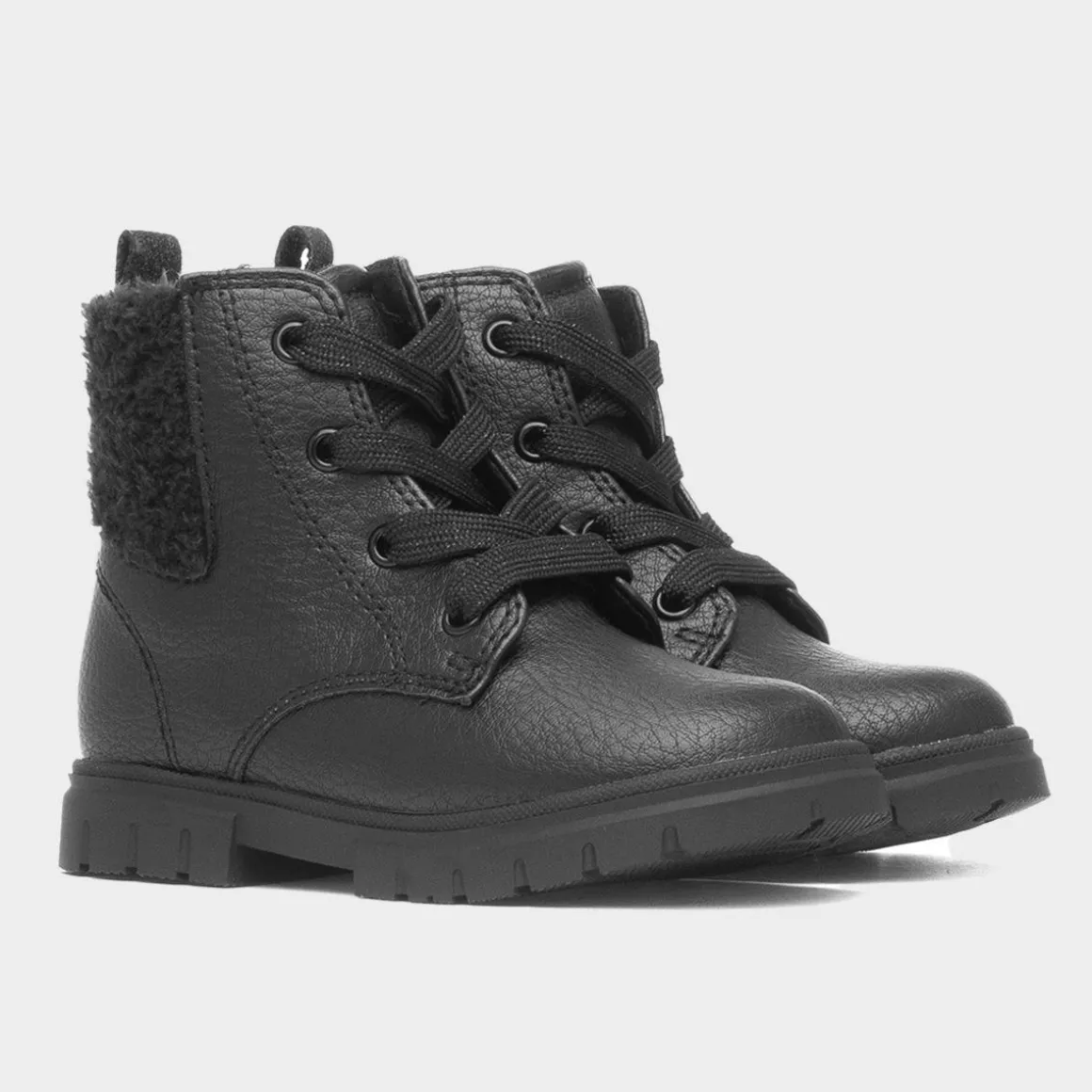 Walkright Lettie Girls Black Ankle Boot