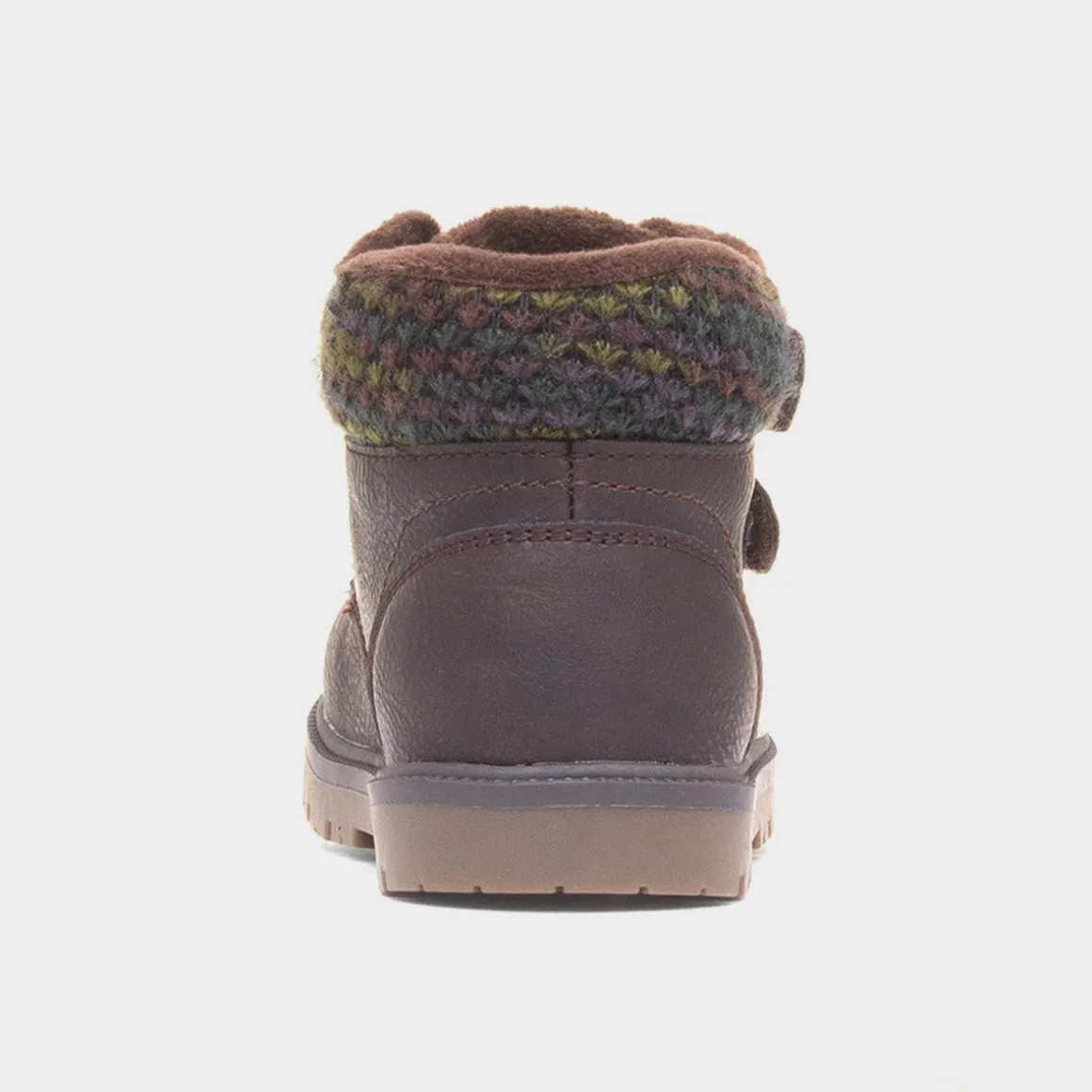 Walkright Lincoln Boys Brown Easy Fasten Boot