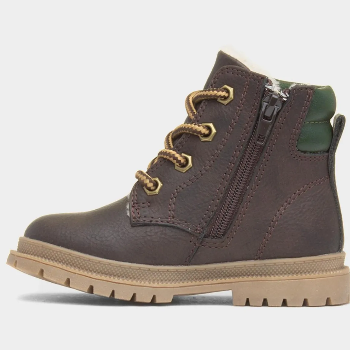 Walkright Logan Boys Brown Lace Up Boot