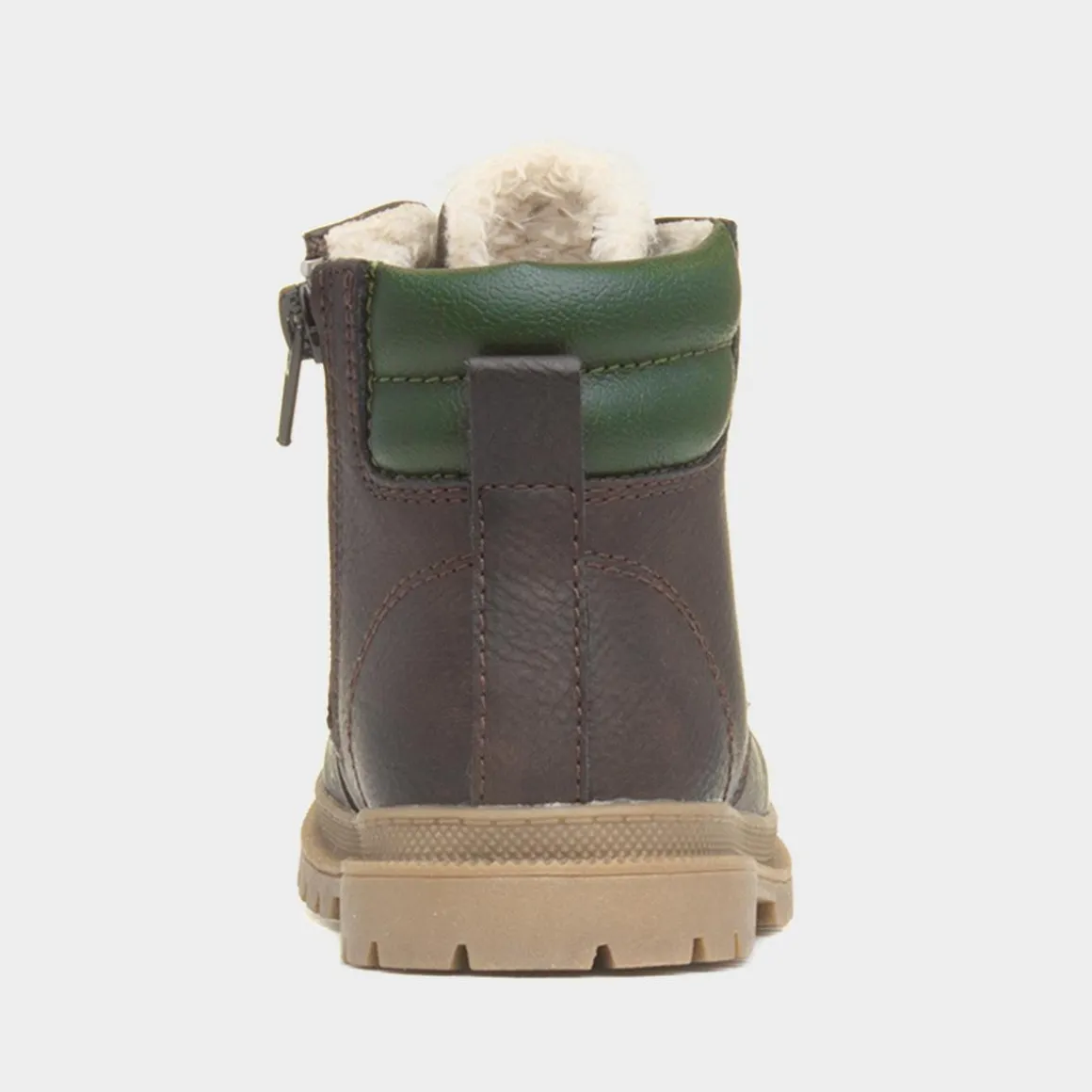 Walkright Logan Boys Brown Lace Up Boot