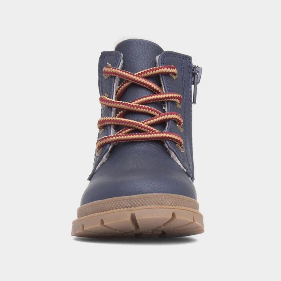 Walkright Logan Boys Navy Lace Up Boot
