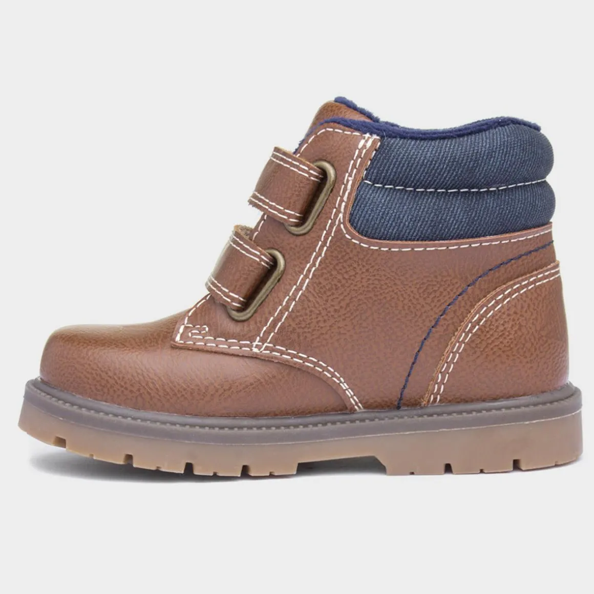 Walkright Lonnie Kids Brown Ankle Boot