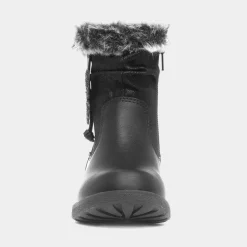 Walkright Lorna Girls Black Butterfly Boot