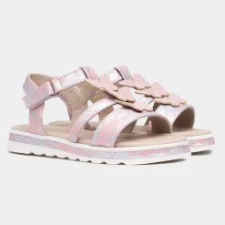 Walkright Rosalie Girls Pink Iridescent Sandal