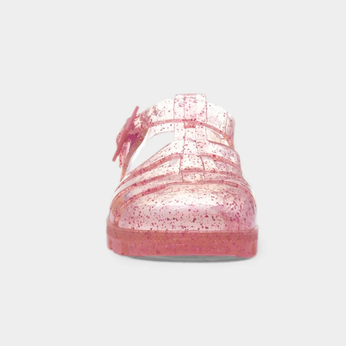 Walkright Weymouth Kids Pink Glitter Jelly Sandal