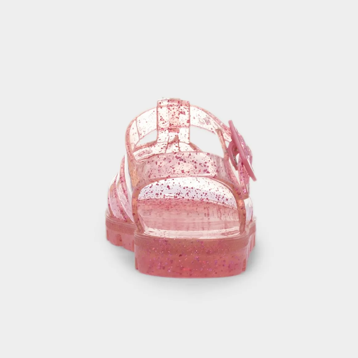 Walkright Weymouth Kids Pink Glitter Jelly Sandal
