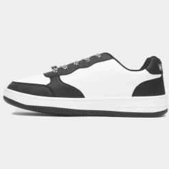 Wednesday Kids Black & White Casual Shoe