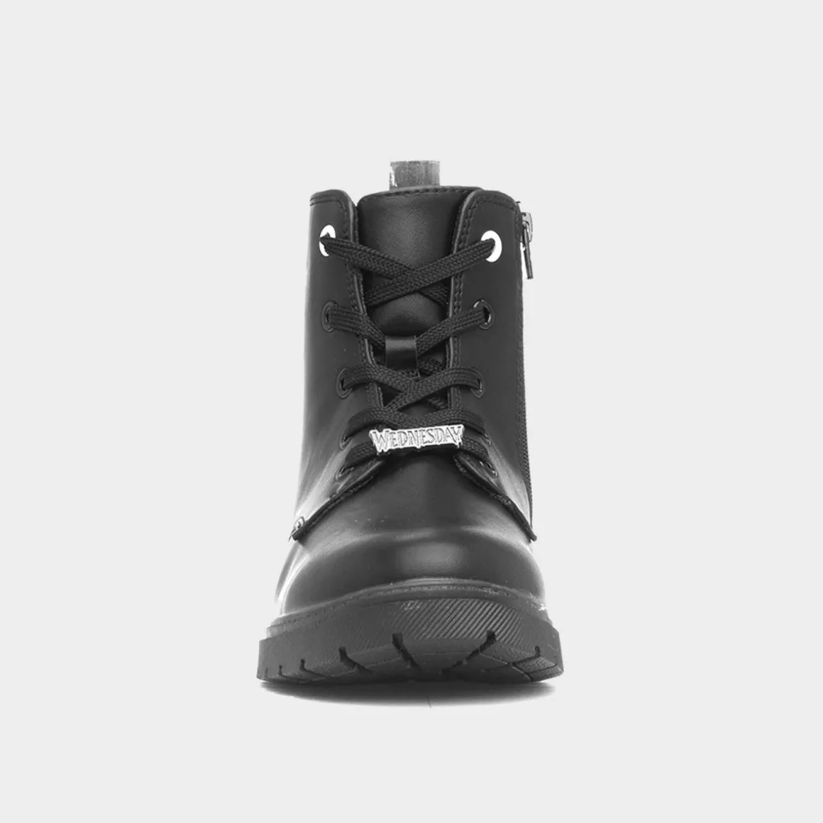 Wednesday Kids Black Ankle Boot