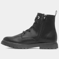Wednesday Kids Black Ankle Boot