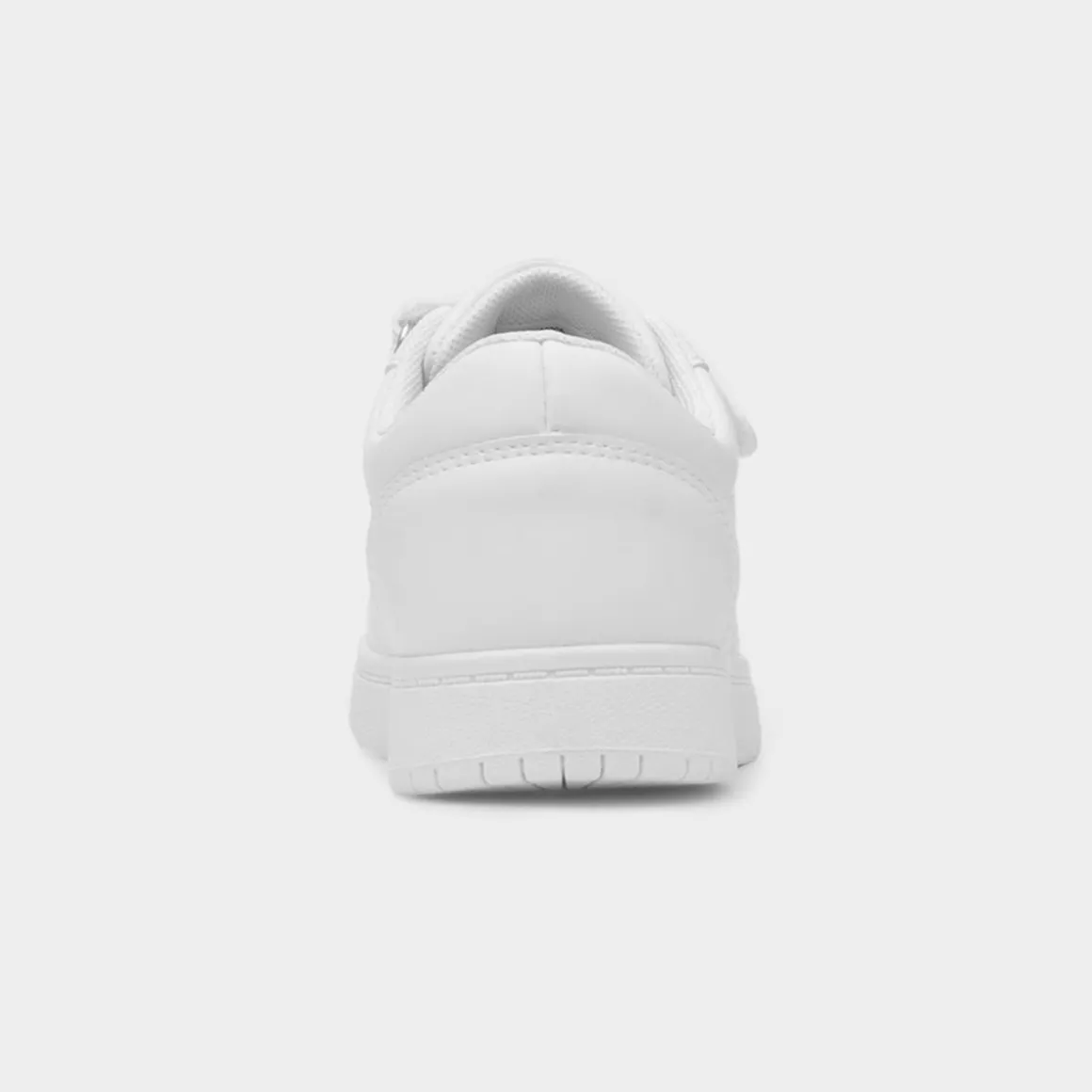 XL Aire Kids White Easy Fasten Trainer