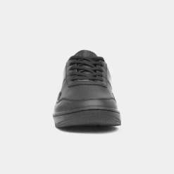 XL Awe Mens Black Lace Up Trainer