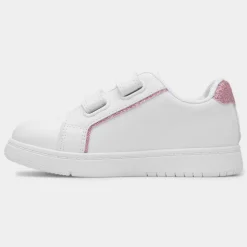 XL Buttermere Kids White Easy Fasten Trainer
