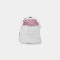XL Buttermere Kids White Easy Fasten Trainer