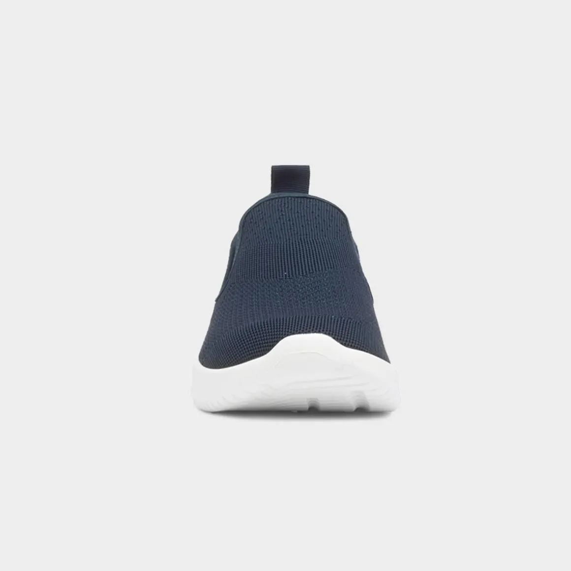 XL Elijah Mens Navy Slip On Canvas Shoe