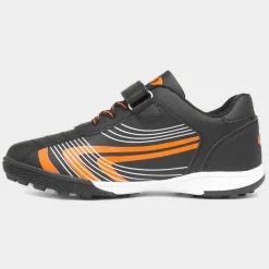 XL Forth Kid's Black Easy Fasten Astro Trainers