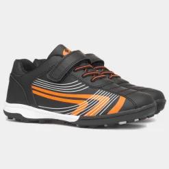 XL Forth Kid's Black Easy Fasten Astro Trainers
