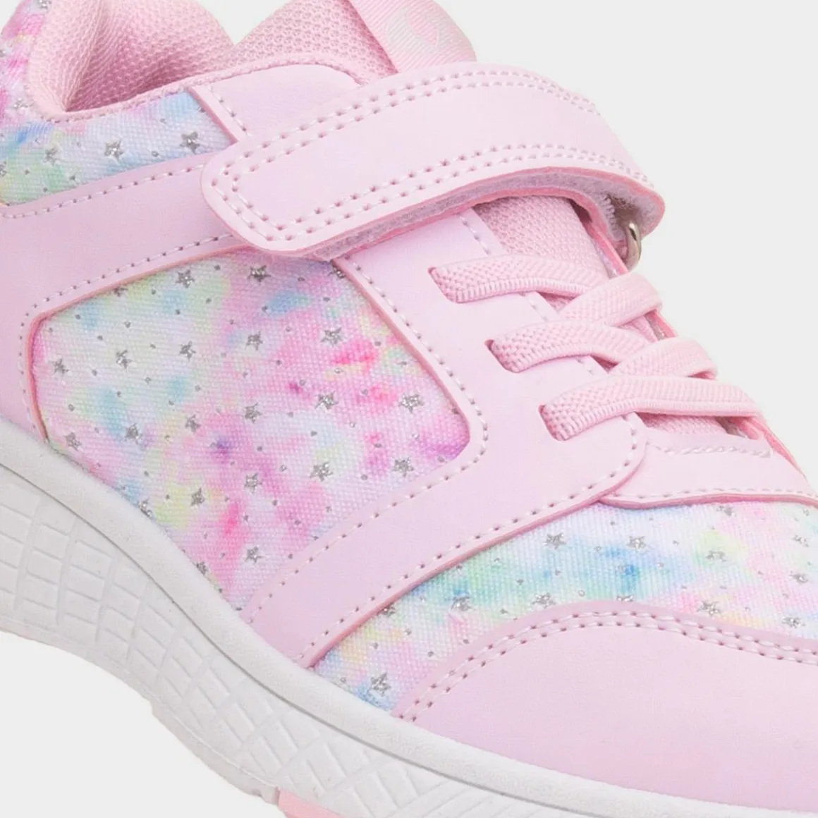 XL Fowey Kids Pink Easy Fasten Trainer