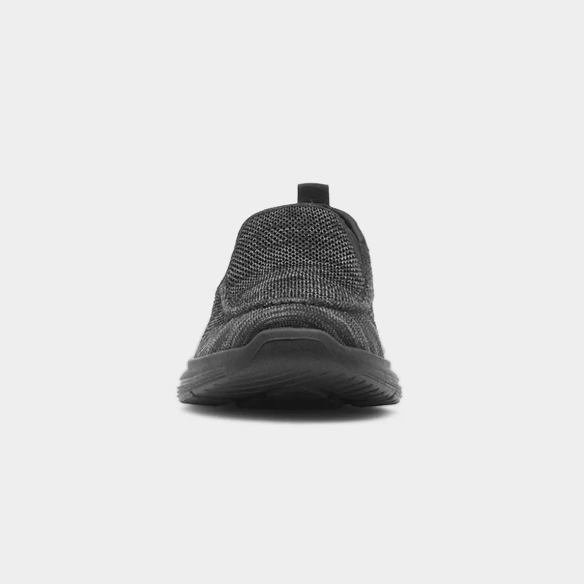 XL Harvey Mens Black Slip On Casual Shoe