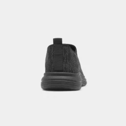 XL Harvey Mens Black Slip On Casual Shoe