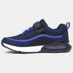 XL Kielder Kids Navy Easy Fasten Trainer