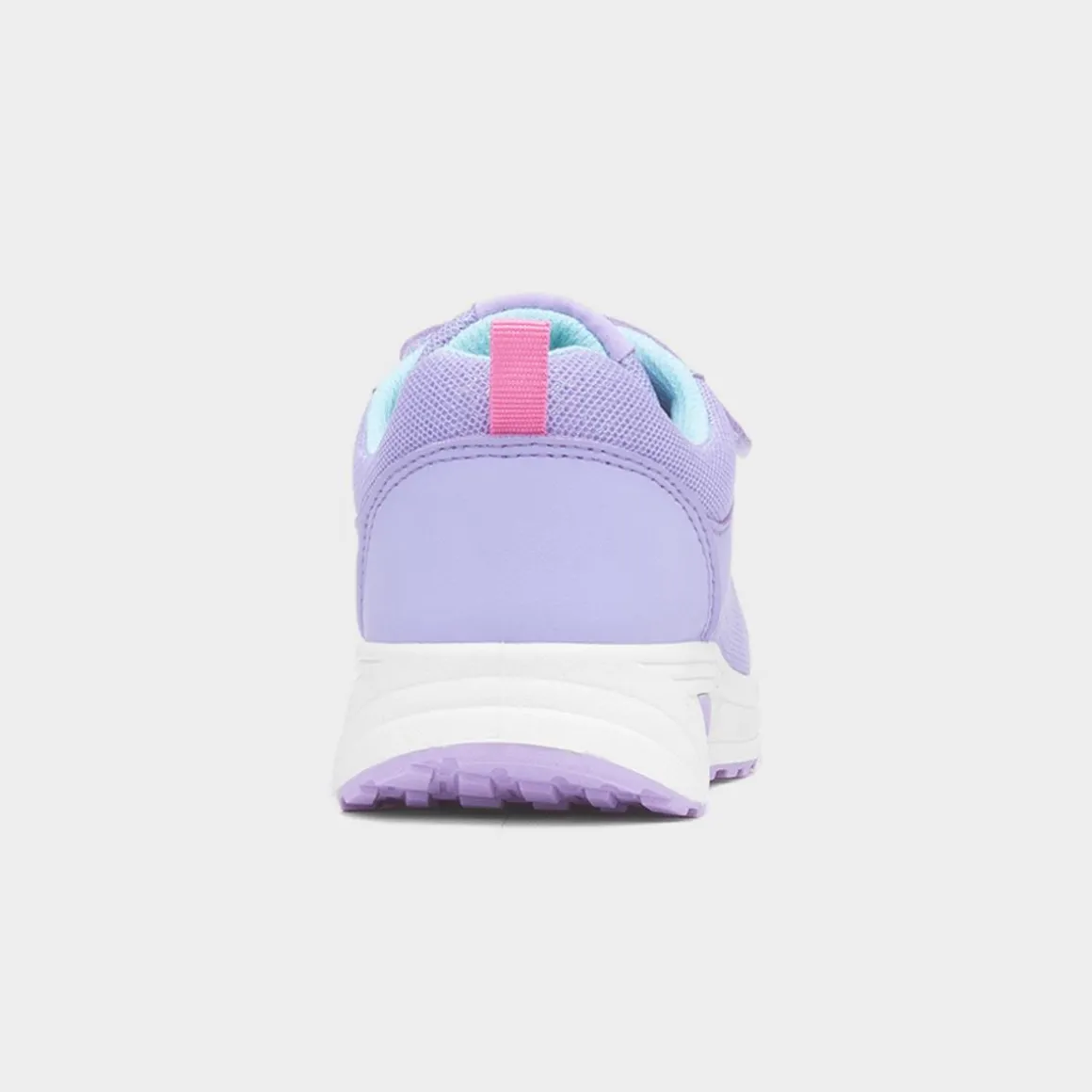 XL Maplin Kids Lilac Easy Fasten Trainer