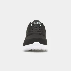 XL Mawson Womens Black Lace Up Trainer