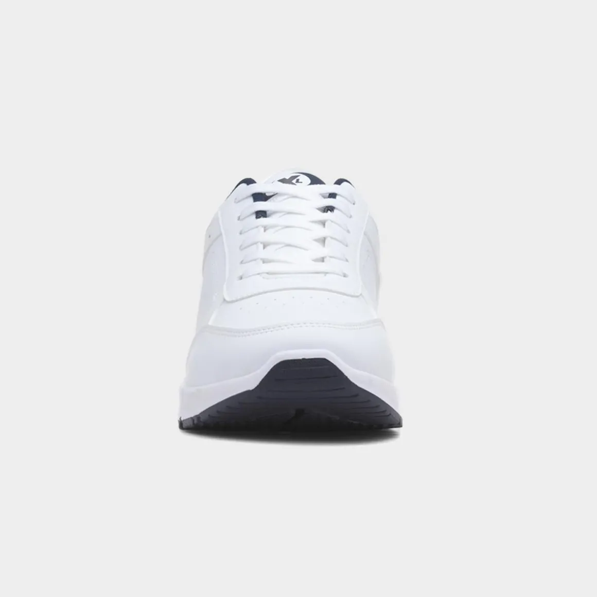 XL Persian Mens White Lace Up Trainer