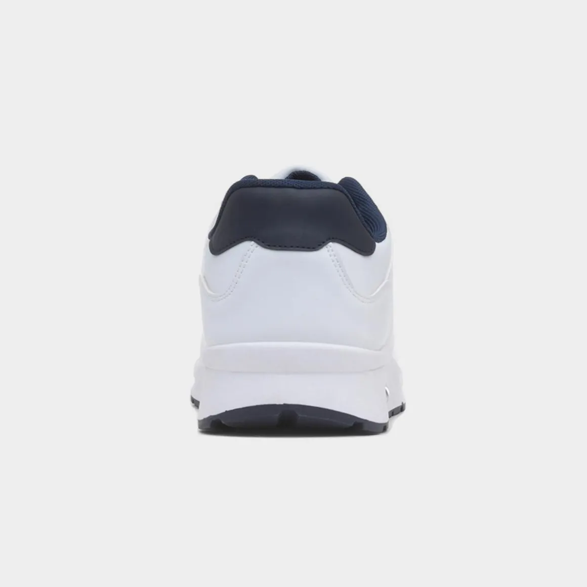 XL Persian Mens White Lace Up Trainer