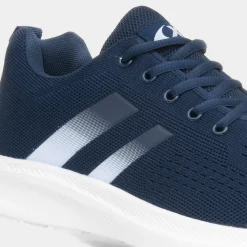 XL Rhine Mens Navy Lace Up Trainer