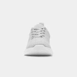 XL Ross Mens Grey Knitted Lace Up Trainer