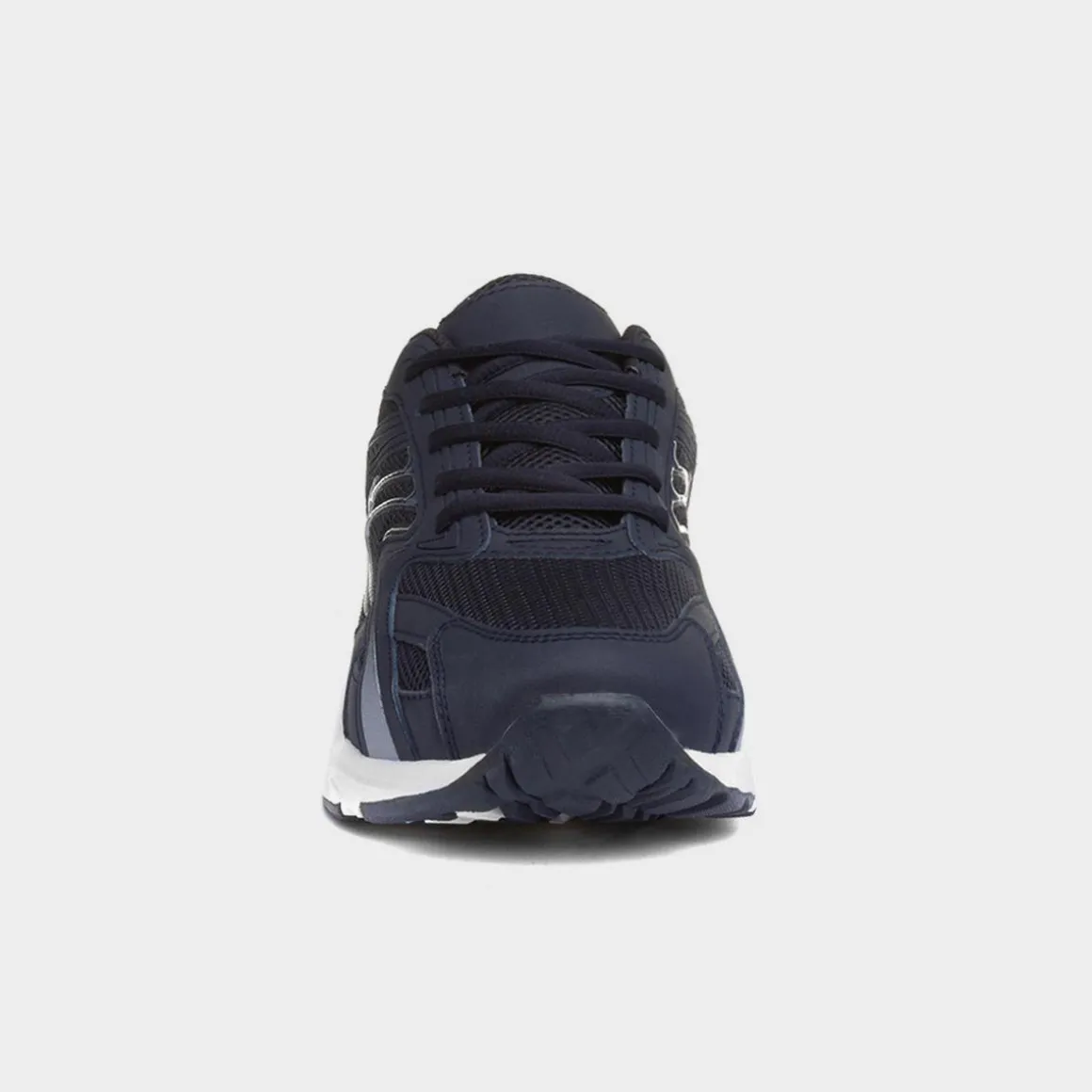 XL Weaver Mens Navy Lace Up Trainer