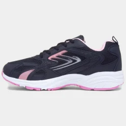 XL Weaver Womens Navy Lace Up Trainer