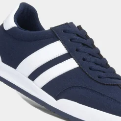 XL Wootton Mens Navy Lace Up Trainer